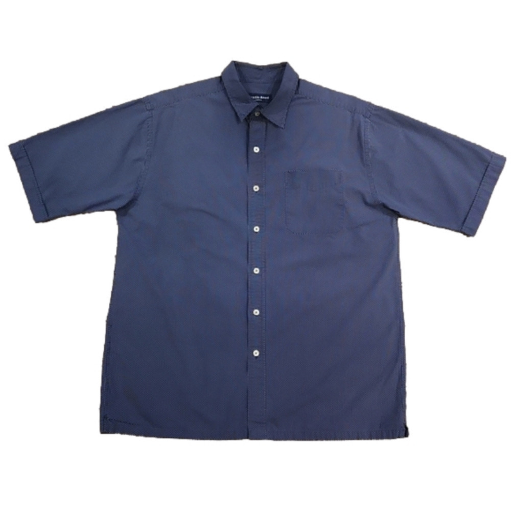 3/$20 AUSTIN Reed Blue With White Dots Button-Up Shirt